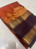 Pure Handloom Kanjeevaram Silk Mark Certified Saree