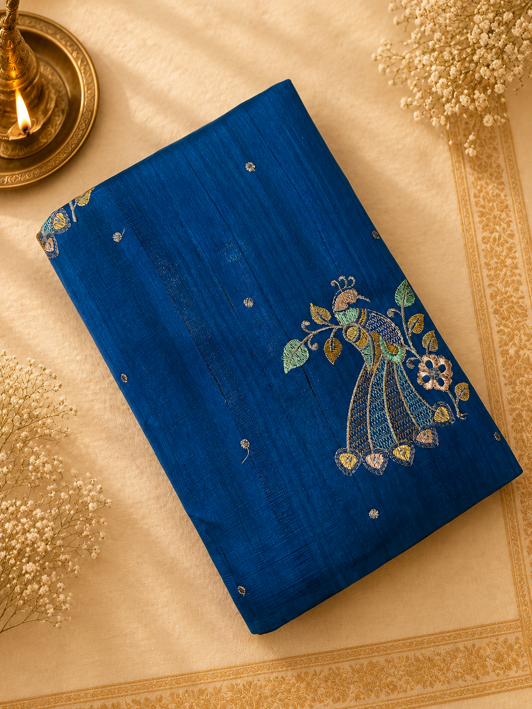 Premium Butter Silk Saree With Zari Work