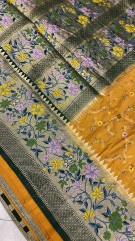 Tussar Patani Meena cont Saree