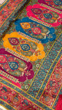 Premium Banarasi Crepe Satin Kalamkari Saree