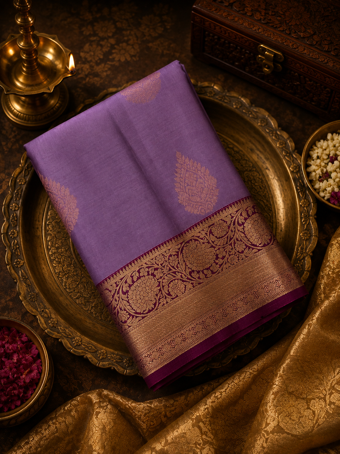 Pure Kanjeevaram Silk Saree