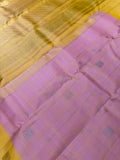 Pure 1G gold zari handloom Kanjeevaram Silk Saree- Silk mark certified- PS2414