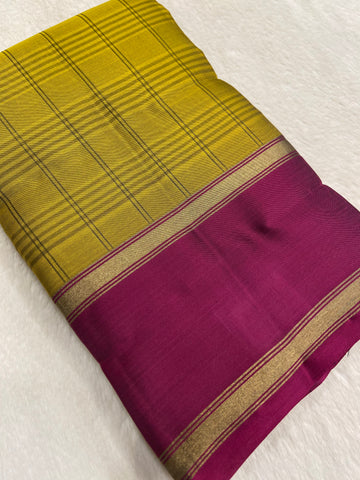 Pure mix Kanjeevaram soft silk saree