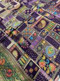 Premium Banarasi Crepe Kalamkari Saree