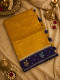 Premium Quality Tussar Saree in Paithani Weaves With Satin Border