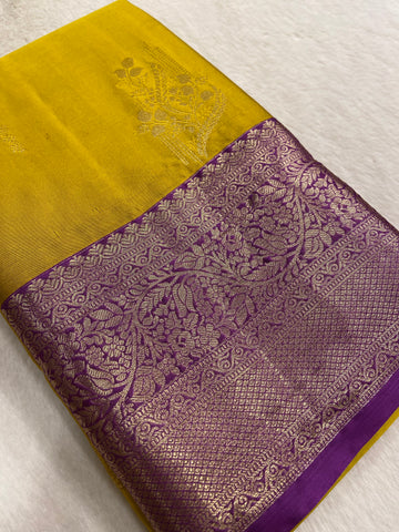 Pure mix Kanjeevaram silk saree