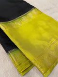 Pure Mix Mysore Crepe Silk Saree