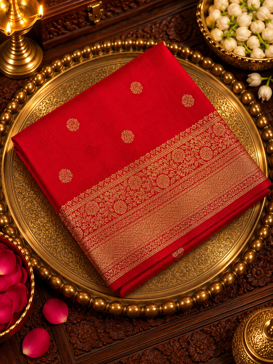 Premium Tassar Silk Saree - 902907