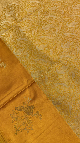 Premium crepe satin silk saree