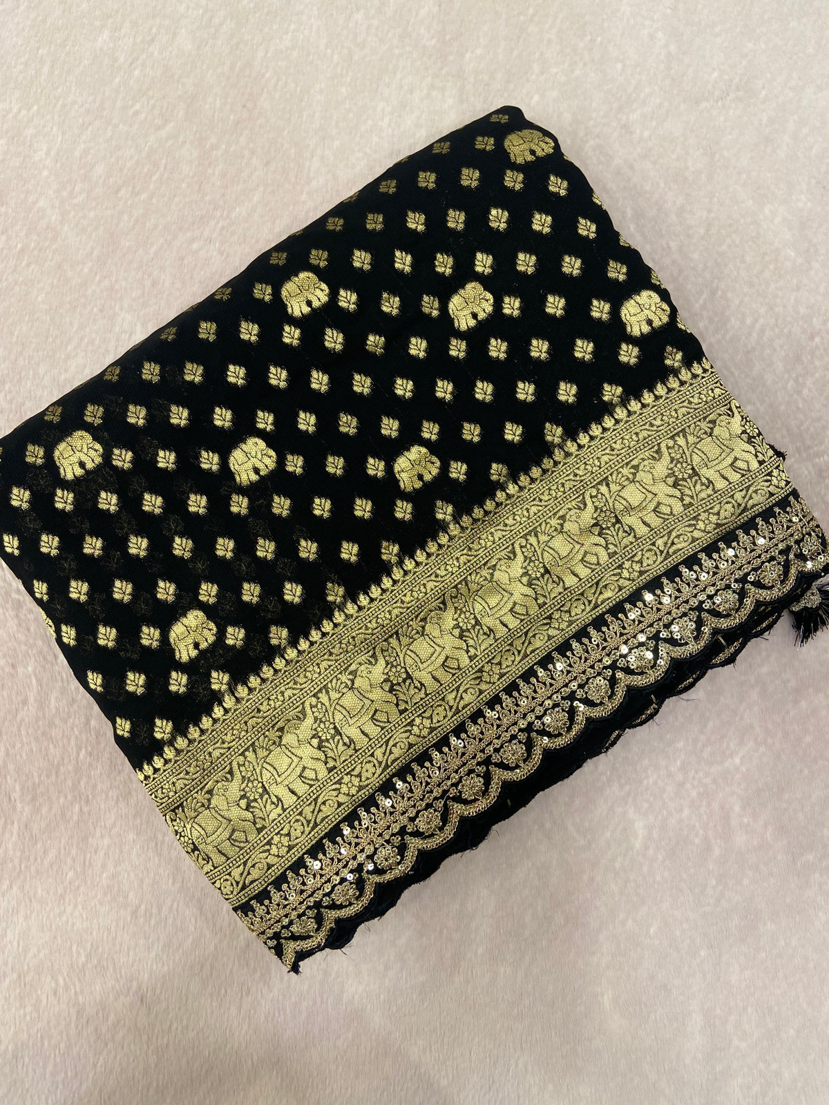 Pure Chinnon Saree