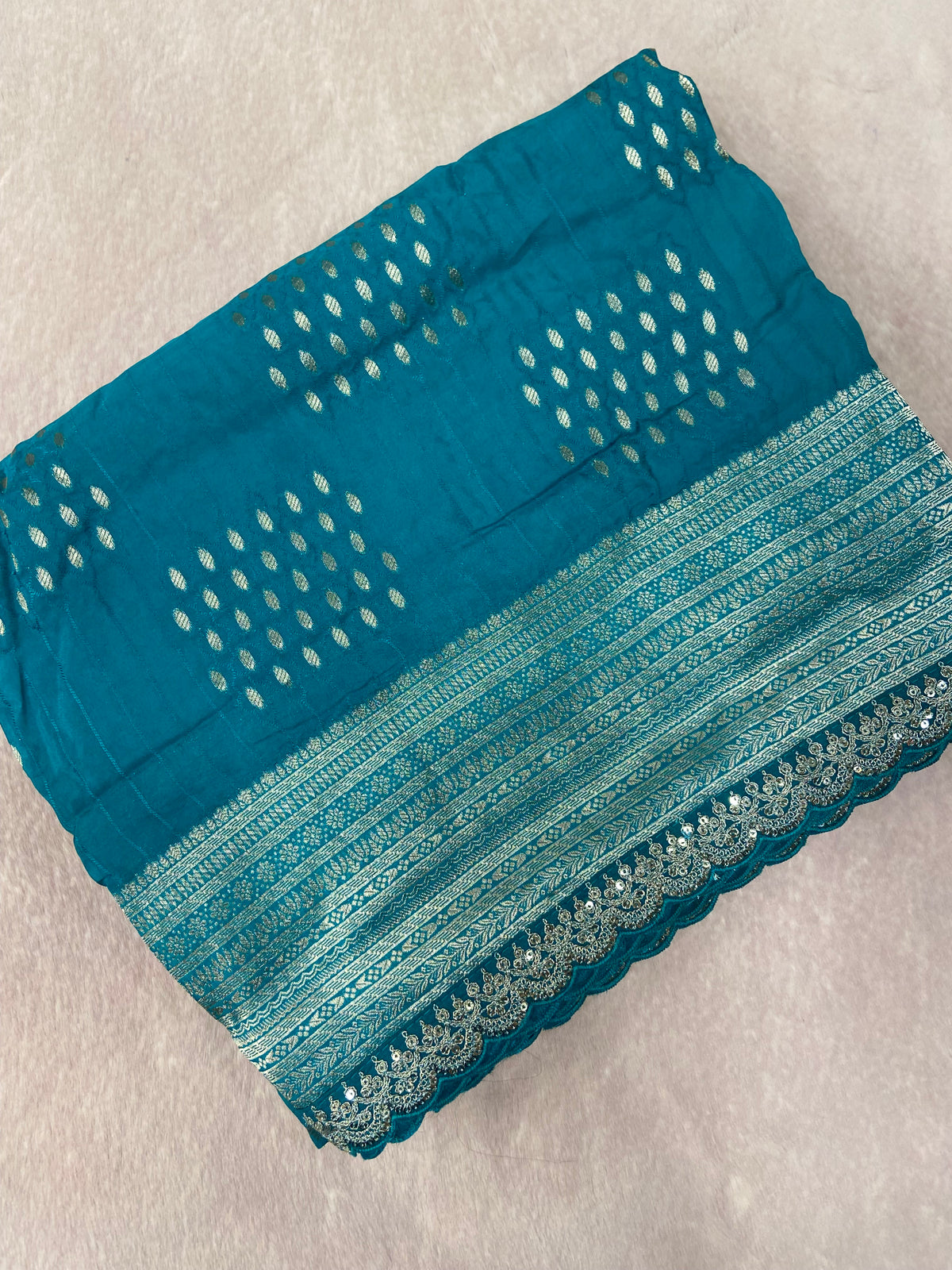 Pure Chinnon Saree