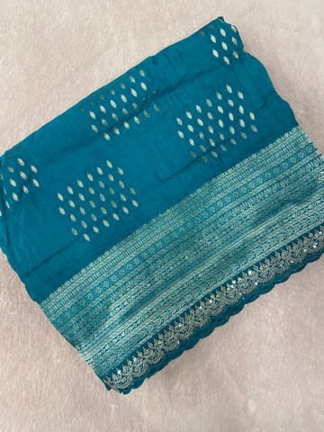 Pure Chinnon Saree