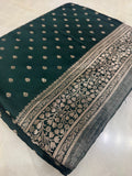 Pure Crepe Satin Silk Saree