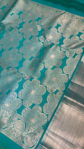Pure Kanjeevaram silk mark certified saree