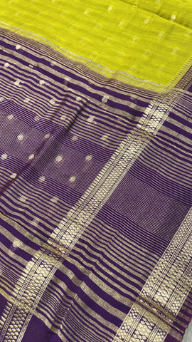 Premium Semi Chanderi Saree