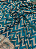 Premium Banarasi Crepe Satin Silk Saree