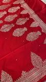 Pure Crepe Satin Silk Saree