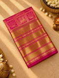 Premium Bridal Semi Kanchipuram Silk Saree - 902785