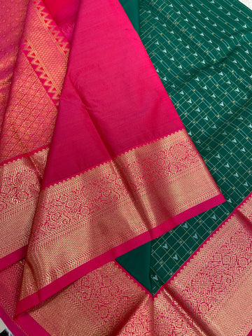 Mini kanchi Silk Saree