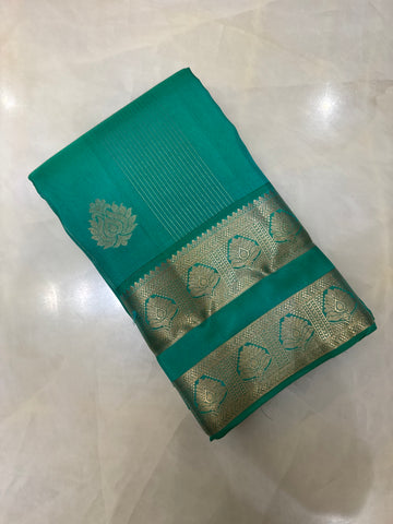 Half mix Kanjeevaram silk saree