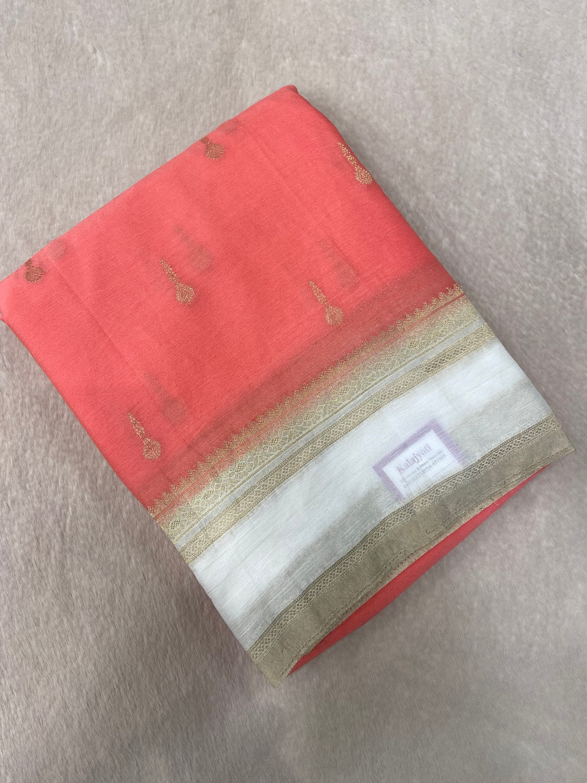 Premium Crush Georgette Saree