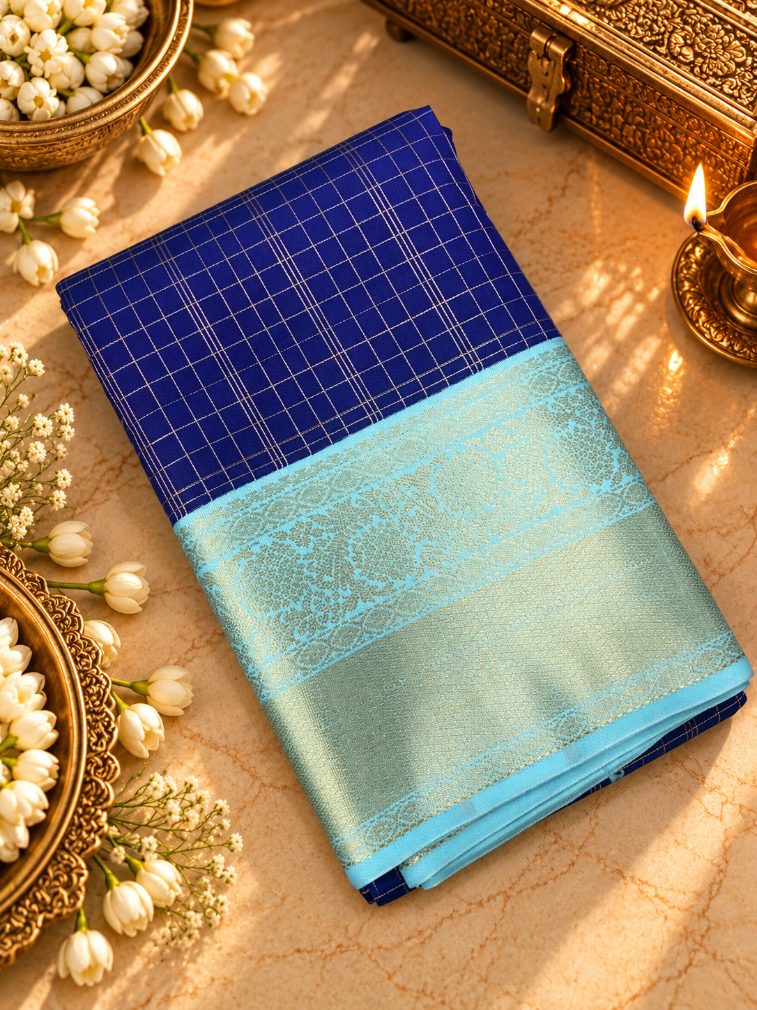 Premium Mini Kanchi Silk Saree-902486