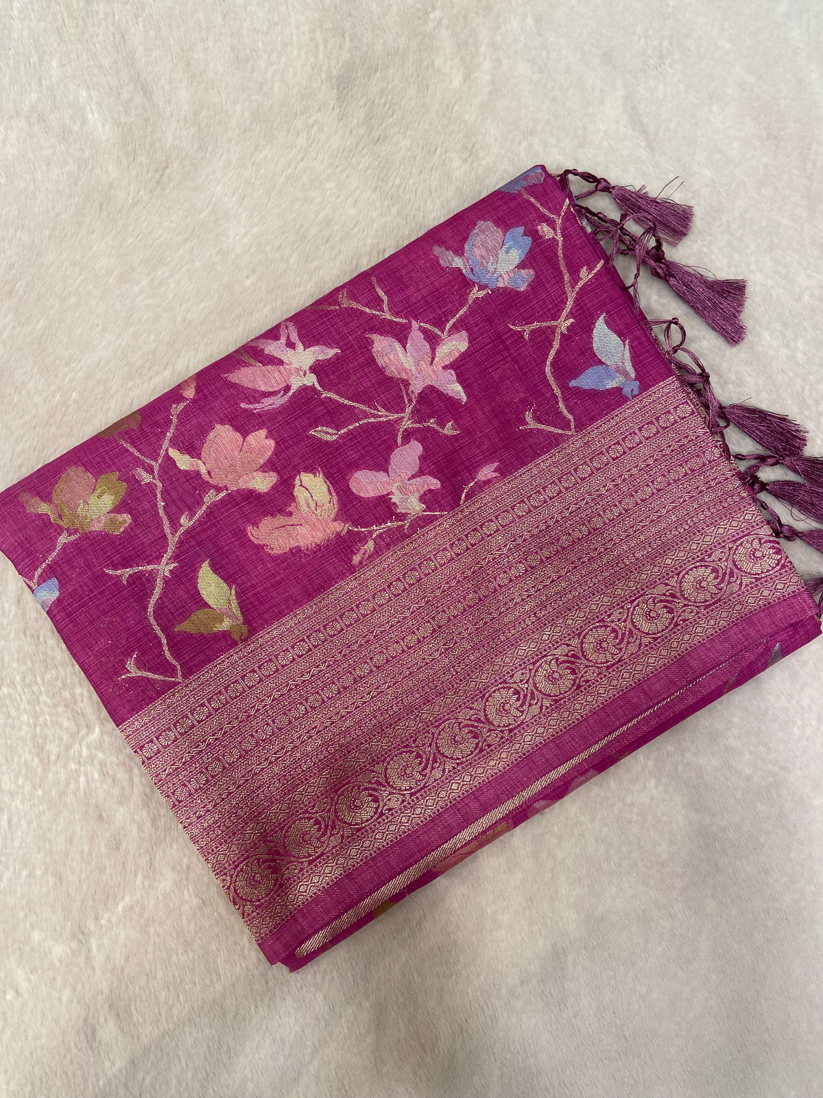 Premium Heritage Cotton Saree