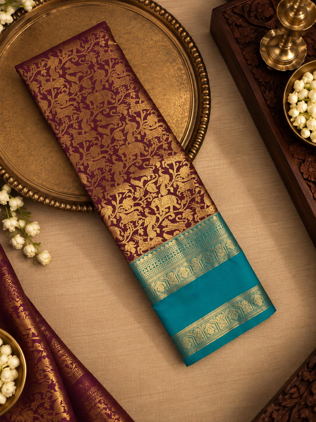 Premium Semi Kanjeevaram silk saree- 902210