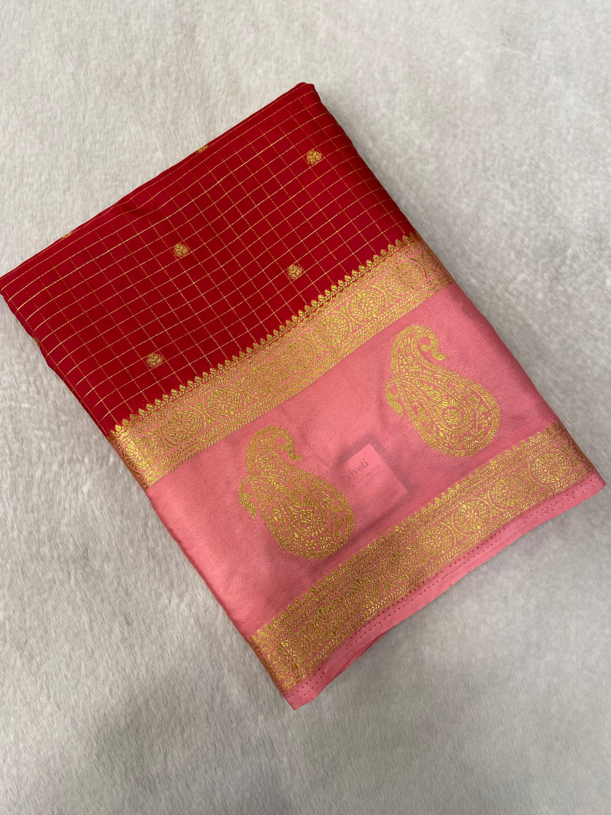 Premium Semi Mysore Crepe Silk Saree