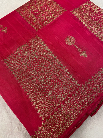 Premium Tassar Silk Saree