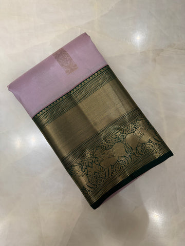 Pure Kanjeevaram silk mark certified saree