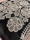 Premium Soft Organza Saree With Embroidery - 902677