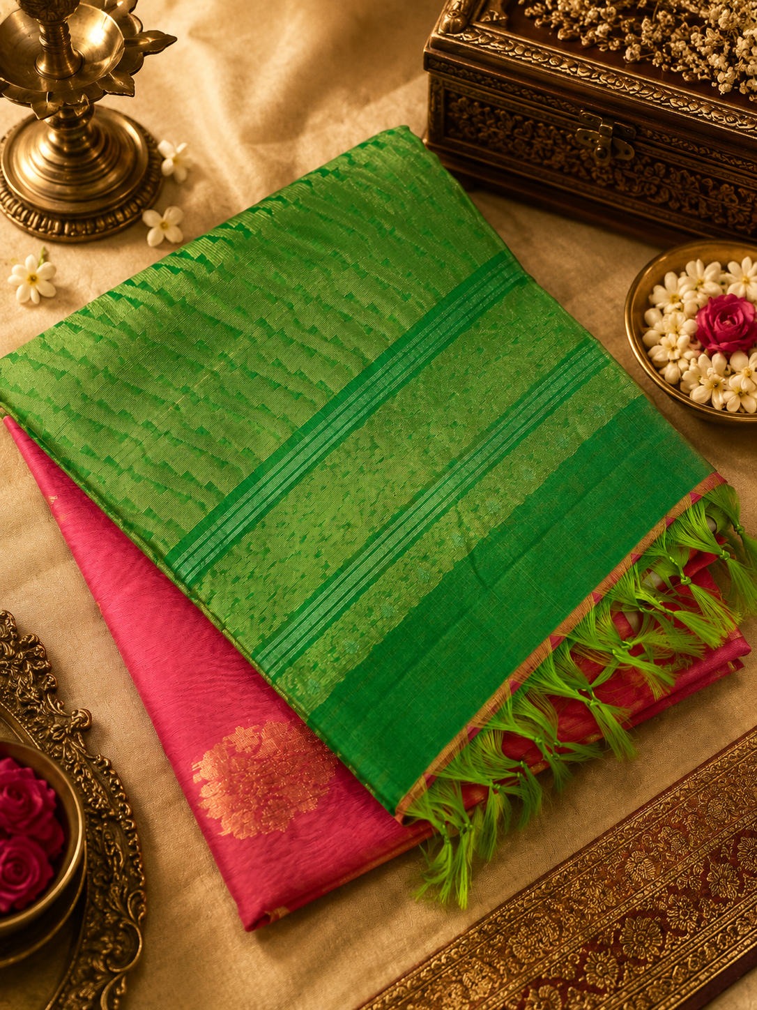 Pure Sico Cotton Saree