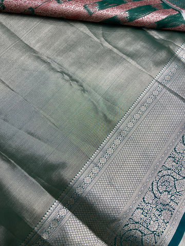 Tissue Bridal semi Silk Saree