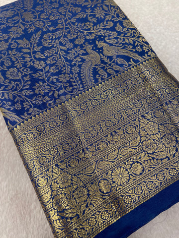 Bridal Semi Tissue Silk Saree