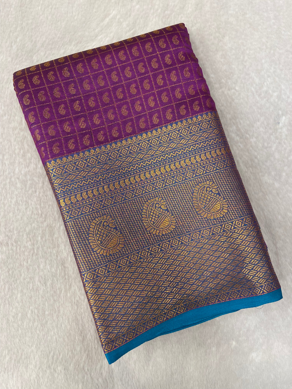 Semi Kanchipuram Silk Saree