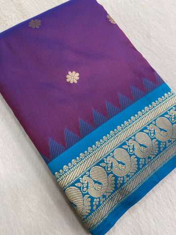 Semi Kanchipuram Silk Saree