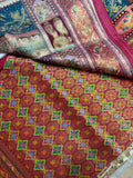 Premium Banarasi Crepe Kalamkari Saree
