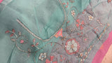 Premium Crush Organza Saree🌸 - 902343