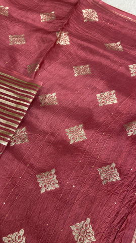 Premium Organza With Embroidery Saree