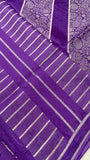 Pure Chinnon Crepe Saree 💜- 902790