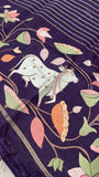 Pure Tassar Saree With Embroidery - 901997
