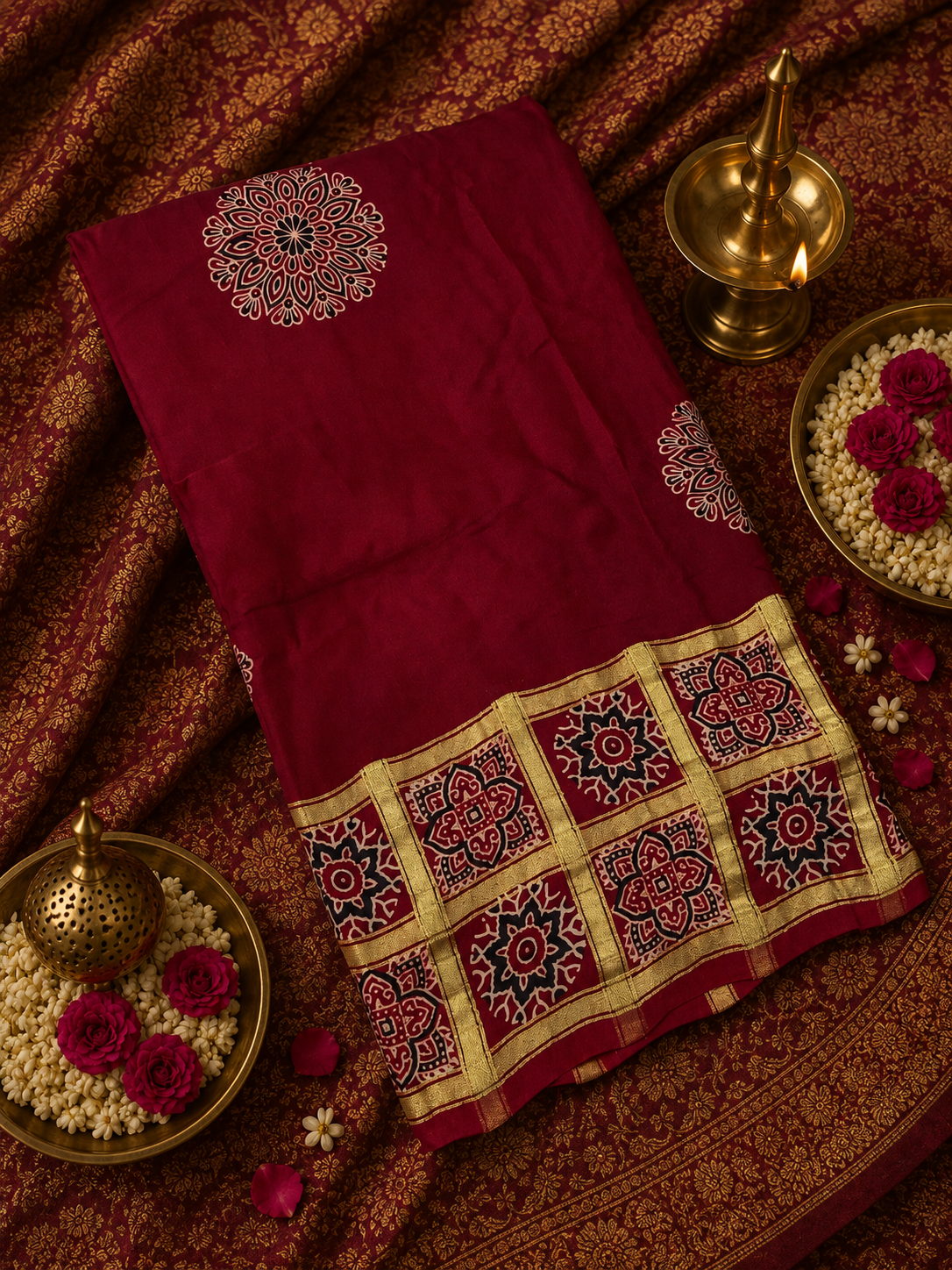 Premium Gajji Modal Silk Saree