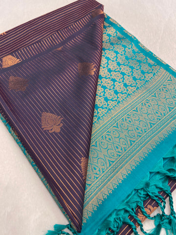 Premium Semi Soft Kanjeevaram Silk Saree