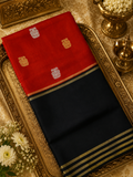 Pure Mix Mysore Crepe Silk Saree