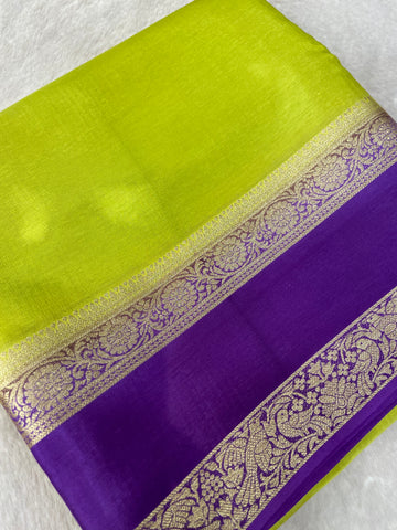 Pure Mix Mysore Silk Saree