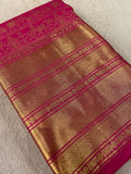 Premium Bridal Semi Kanchipuram Silk Saree - 902785