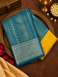 Premium Bridal Semi Kanchipuram Silk Saree - 902334