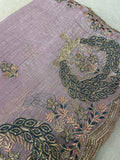 Premium Crush Organza Saree