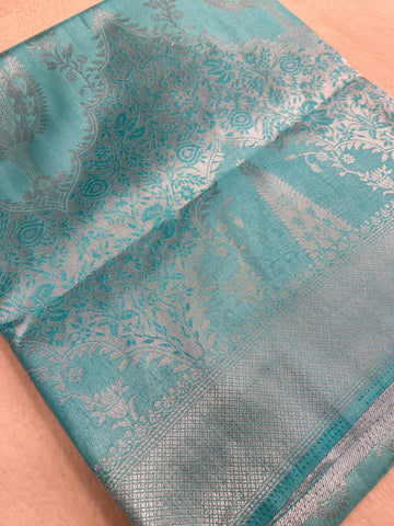 Premium Soft Bridal Tissue Semi Silk Saree✨